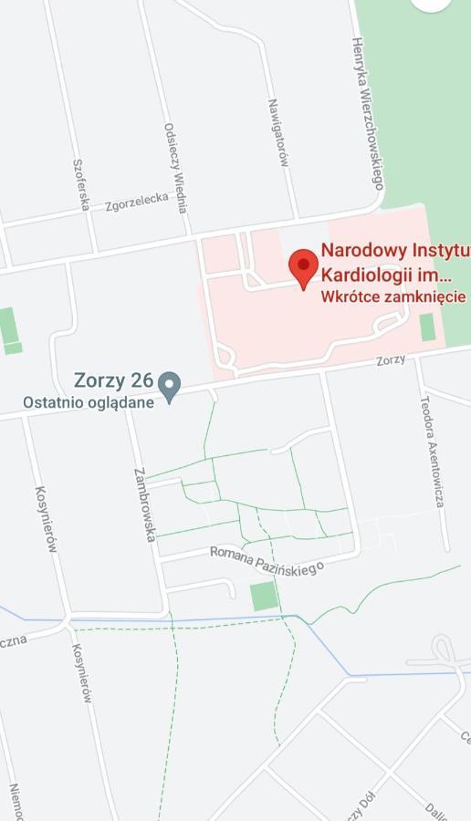 Апартаменты Apartament Zorzy Przy Instytucie Kardiologii Anin Варшава Экстерьер фото
